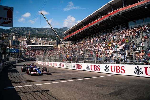 May 25, 2024, Imola, Imola, Italy: Visa Cash App RB F1 team s australian driver Daniel RIcciardo (3) during the qualifying session at the Formula 1 Grand Prix of Monaco Imola Italy - ZUMAm264 20240525_znp_m264_019 Copyright: xLucaxMartinix