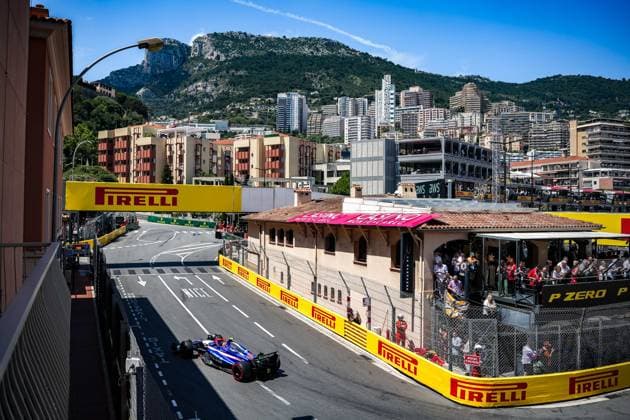 22 Yuki Tsunoda JPN, Visa Cash App RB Formula One Team , F1 Grand Prix of Monaco at Circuit de Monaco on May 25, 2024 in Monte Carlo, Monaco Photo by HOCH ZWEI Monte Carlo Monaco