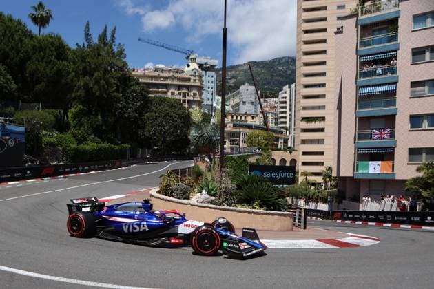 F1 Gran Prix of Monaco Daniel Ricciardo of Racing Bulls on track during final practice for the F1 Grand Prix of Monaco at Circuit de Monaco on May 25, 2024 in Monte-Carlo, Monaco. Monaco Monte-Carlo Monaco Copyright: xMarcoxCanonierox