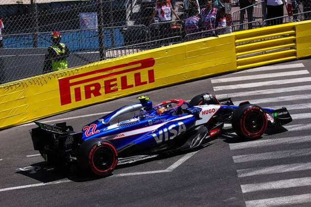 22 Yuki Tsunoda JPN, Visa Cash App RB Formula One Team , F1 Grand Prix of Monaco at Circuit de Monaco on May 25, 2024 in Monte Carlo, Monaco Photo by HOCH ZWEI Monte Carlo Monaco