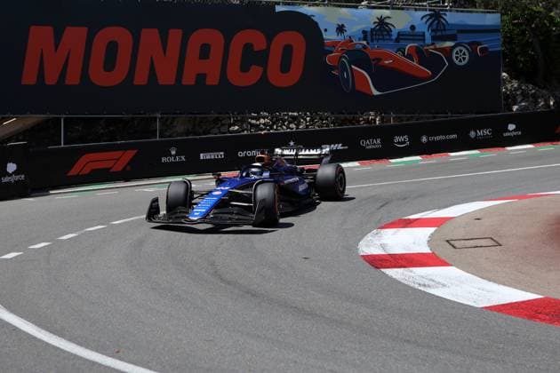 F1 Gran Prix of Monaco Alexander Albon of Williams Racing on track during final practice for the F1 Grand Prix of Monaco at Circuit de Monaco on May 25, 2024 in Monte-Carlo, Monaco. Monaco Monte-Carlo Monaco Copyright: xMarcoxCanonierox