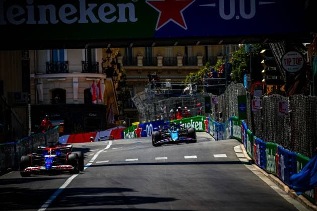 03 Daniel Ricciardo, (AUS) Visa Cash App, Racing Bulls, Honda during the Monaco GP, 23-26 May 2024 Montecarlo, Formula 1 World Championship, WM, Weltmeisterschaft 2024.  Copyright: xFedericoxBasile IPAxSportx xipa-x xx IPA_46528597 IPA_Agency_IPA46528597