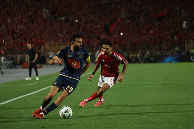 CAIRO, EGYPT - MAY 25: Ghailene Chaalali of ES Tunis during the CAF Champions League Final Second Leg match between Al Ahly and Esperance Sportive Tunis at Cairo International Stadium on May 25, 2024 in Cairo, Al Ahly v Esperance Sportive Tunis: Final Second Leg - CAF Champions League Copyright: xPhotoxbyxM.Bayoumy SFSIx