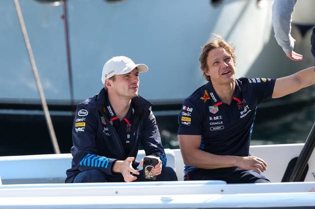 Max Verstappen Red Bull arrives at the port, Race, Monaco Grand Prix, Motorsport, Men, Formula 1, 26 05 2024 Monte Carlo Monaco MCO Copyright: xkolbert-press ChristianxKolbertx