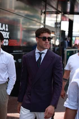 Formula 1 Grand Prix Monaco 2024 26 05 2024, Circuit de Monaco, Monte Carlo, Formula 1 Grand Prix Monaco 2024 ,pictured Serbian footballer Dusan Vlahovic in the Monaco paddock nordphotoxGmbHx xBratic nph00250