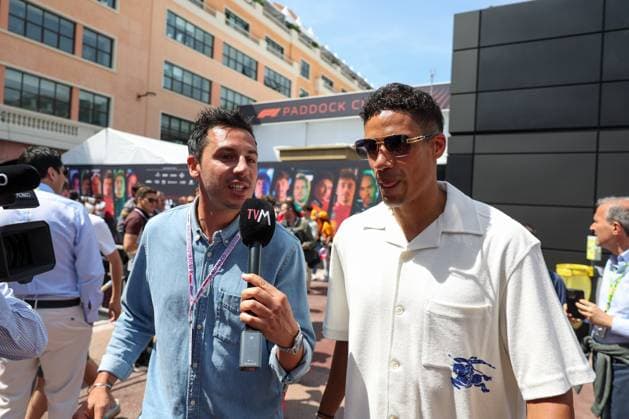 Footballer Dusan Vlahovic, Juventus Turin in the paddock, Race, Monaco Grand Prix, Motorsport, Men, Formula 1, 26 05 2024 Monte Carlo Monaco MCO Copyright: xkolbert-press ChristianxKolbertx