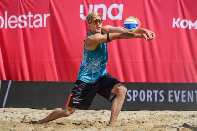 Beach Pro Tour Elite 16 Espinho, Portugal, 26 05 2024 Steven van de Velde NED Beach Pro Tour Elite 16 Espinho, Espinho on 26 05 2024 Copyright: xBEAUTIFULxSPORTS PeterxWeberx