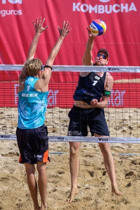 Beach Pro Tour Elite 16 Espinho, Portugal, 26 05 2024 Nils Ehlers GER Beach Pro Tour Elite 16 Espinho, Espinho on 26 05 2024 Copyright: xBEAUTIFULxSPORTS PeterxWeberx