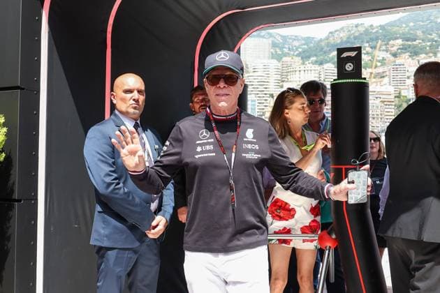 Fashion designer Tommy Hilfiger in the paddock, Race, Monaco Grand Prix, Motorsport, Men, Formula 1, 26 05 2024 Monte Carlo Monaco MCO Copyright: xkolbert-press ChristianxKolbertx