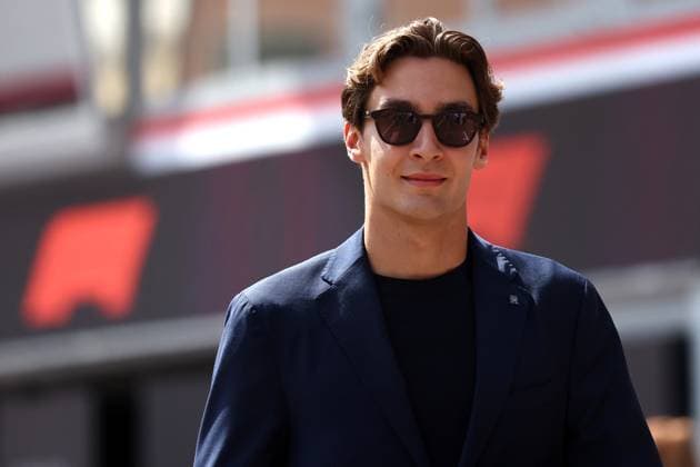 F1 Gran Prix of Monaco George Russell of Mercedes AMG Petronas F1 Team looks on during the F1 Grand Prix of Monaco at Circuit de Monaco on May 26, 2024 in Monte-Carlo, Monaco. Monaco Monte-Carlo Monaco Copyright: xMarcoxCanonierox