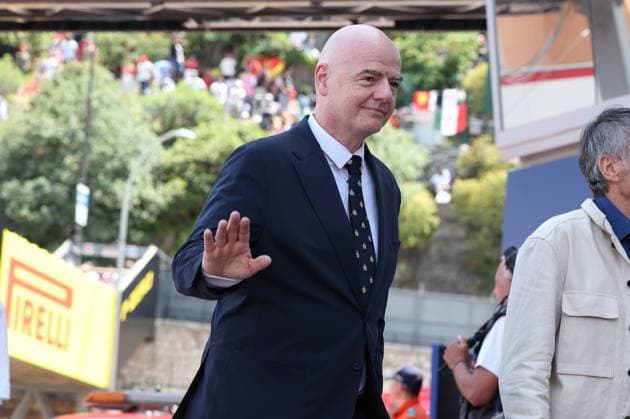 FIFA President Gianni Infantino, Race, Monaco Grand Prix, Motorsport, Men, Formula 1, 26 05 2024 Monte Carlo Monaco MCO Copyright: xkolbert-press ChristianxKolbertx