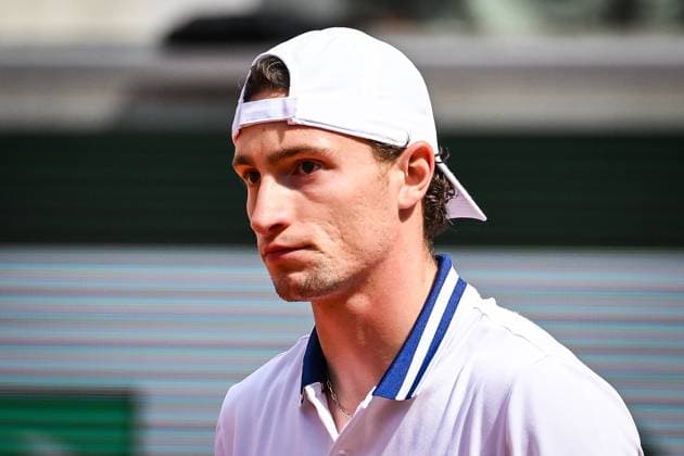May 26, 2024, Paris, France, France: Ugo HUMBERT of France during the first day of Roland-Garros 2024, French Open 2024, Grand Slam tennis tournament at the Roland-Garros Stadium on May 26, 2024 in Paris, France. Paris France - ZUMAm308 20240526_zsp_m308_001 Copyright: xMatthieuxMirvillex