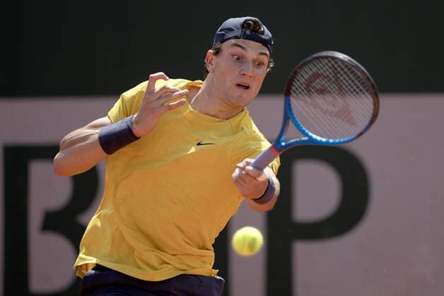 Jack Draper of GB in action French Open Tennis, Day 1, Tennis, Roland Garros, Paris, France - 26 May 2024  Copyright: xEllaxLing Shutterstockx 14496648aa
