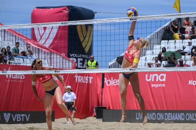 Beach Pro Tour Elite 16 Espinho, Portugal, 26 05 2024 Raisa Schoon NED Beach Pro Tour Elite 16 Espinho, Espinho on 26 05 2024 Copyright: xBEAUTIFULxSPORTS PeterxWeberx