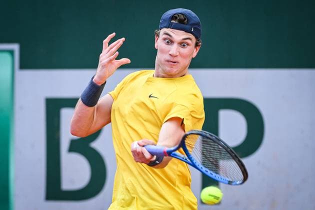May 26, 2024, Paris, France, France: Jack DRAPER of Great Britain during the first day of Roland-Garros 2024, French Open 2024, Grand Slam tennis tournament at the Roland-Garros Stadium on May 26, 2024 in Paris, France. Paris France - ZUMAm308 20240526_zsp_m308_014 Copyright: xMatthieuxMirvillex