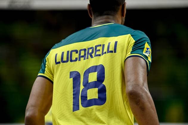 Volleyball, Nations League, Brasilien - Italien Liga das Nações Brasil X Itália RIO DE JANEIRO, RJ - 26.05.2024: LIGA DAS NAÇÕES BRASIL X ITÁLIA - Lucarelli during Brazil (Photo: Pedro Teixeira Fotoarena) x2544515x  PedroxTeixeira