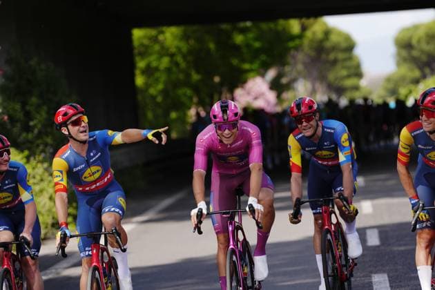 Milan Jonathan (Team Lidl - Treck) during the stage 21 of the of the Giro d Italia from Rome to Rome, Italy. Sunday, May 26, 2024 cycling  Copyright: xFabioxFerrarix xLaPressex
