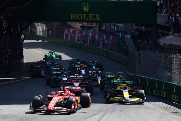 F1 Grand Prix Of Monaco 2024 Start of the Formula 1 Grand Prix of Monaco at Circuit de Monaco in Monaco on May 26, 2023. Monaco Monaco  Copyright: xJakubxPorzyckix originalFilename:porzycki-f1grandp240526_np3Nh.jpg