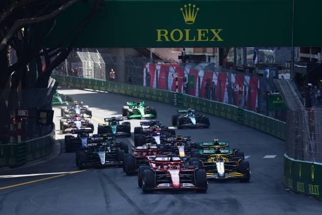F1 Grand Prix Of Monaco 2024 Start of the Formula 1 Grand Prix of Monaco at Circuit de Monaco in Monaco on May 26, 2023. Monaco Monaco  Copyright: xJakubxPorzyckix originalFilename:porzycki-f1grandp240526_np4t1.jpg