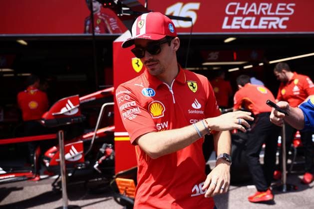 May 26, 2024, Monte Carlo, Monaco: Charles Leclerc of Ferrari is seen in front of the Ferrari garage ahead of the F1 Grand Prix of Monaco at Circuit de Monaco on May 26, 2024 in Monte-Carlo, Monaco. Monte Carlo Monaco - ZUMAz156 0481319311st Copyright: xBeataxZawrzelx