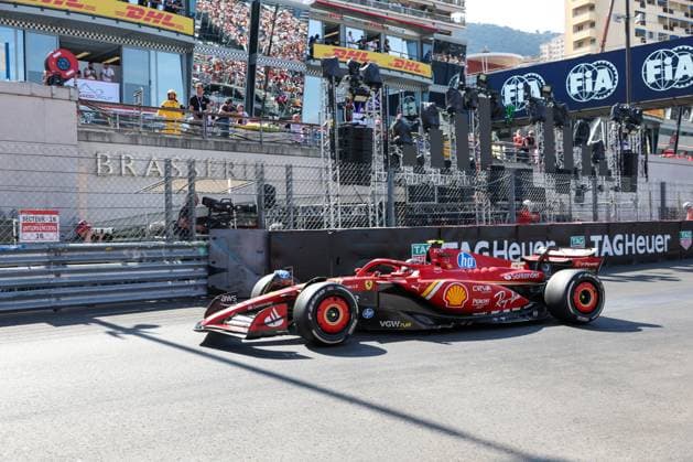 Carlos Sainz jr Scuderia Ferrari HP , Race, Monaco Grand Prix, Motorsport, Men, Formula 1, 26 05 2024 Monte Carlo Monaco MCO Copyright: xkolbert-press ChristianxKolbertx