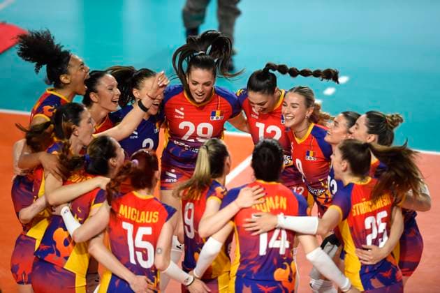 Volleyball, Frauen, European Golden League, Rumänien - Schweden BLAJ - VOLEI - GOLDEN LEAGUE - 26 MAI 2024 Meciul de volei feminin contand pentru CEV European Golden League 2024 dintre Romania si Suedia, desfasurat la Blaj, 26 mai 2024. Inquam Photos Alex Nicodim Copyright: xAlexxNicodimx