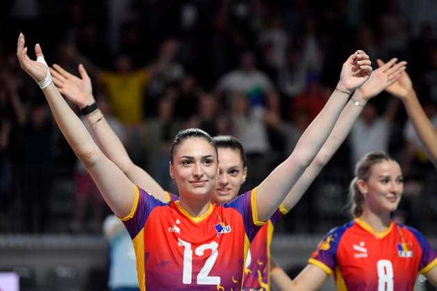 Volleyball, Frauen, European Golden League, Rumänien - Schweden BLAJ - VOLEI - GOLDEN LEAGUE - 26 MAI 2024 Meciul de volei feminin contand pentru CEV European Golden League 2024 dintre Romania si Suedia, desfasurat la Blaj, 26 mai 2024. Inquam Photos Alex Nicodim Copyright: xAlexxNicodimx