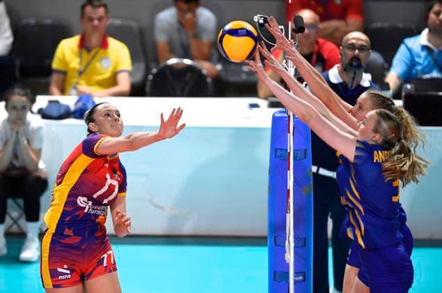 Volleyball, Women, European Golden League, Romania - Sweden
