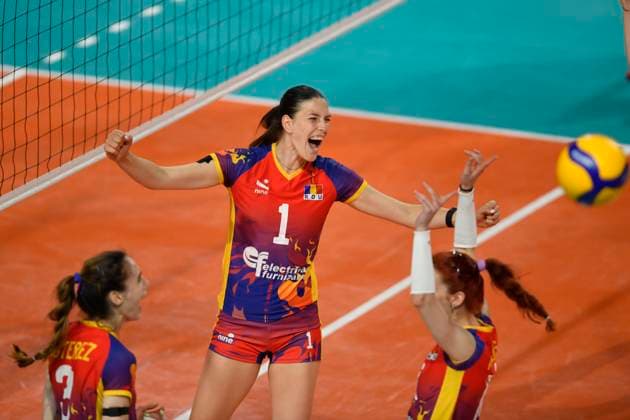 Volleyball, Frauen, European Golden League, Rumänien - Schweden BLAJ - VOLEI - GOLDEN LEAGUE - 26 MAI 2024 Meciul de volei feminin contand pentru CEV European Golden League 2024 dintre Romania si Suedia, desfasurat la Blaj, 26 mai 2024. Inquam Photos Alex Nicodim Copyright: xAlexxNicodimx