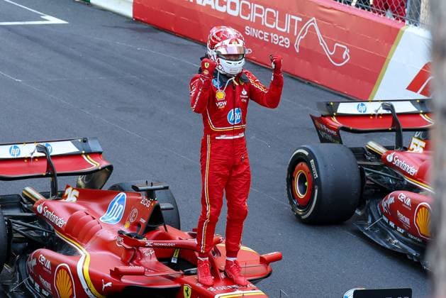 Formula 1, GP Monaco in Monte Carlo - Winner Charles Leclerc