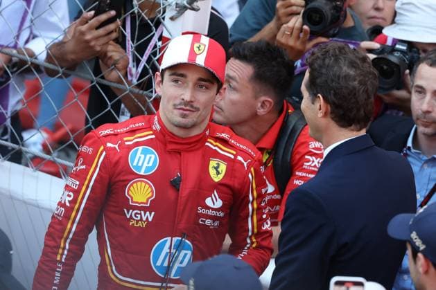 Winner of the 81 Monaco GP, Charles Leclerc Scuderia Ferrari HP , Race, Monaco Grand Prix, Motorsport, Men, Formula 1, 26 05 2024 Monte Carlo Monaco MCO Copyright: xkolbert-press ChristianxKolbertx
