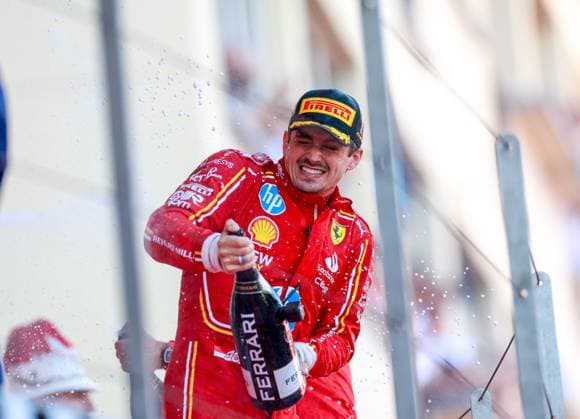 16 Charles Leclerc MCO, Scuderia Ferrari HP , F1 Grand Prix of Monaco at Circuit de Monaco on May 26, 2024 in Monte Carlo, Monaco Photo by HOCH ZWEI Monte Carlo Monaco