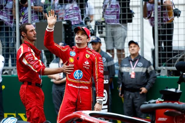 16 Charles Leclerc MCO, Scuderia Ferrari HP , F1 Grand Prix of Monaco at Circuit de Monaco on May 26, 2024 in Monte Carlo, Monaco Photo by HOCH ZWEI Monte Carlo Monaco
