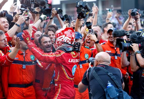 16 Charles Leclerc MCO, Scuderia Ferrari HP , F1 Grand Prix of Monaco at Circuit de Monaco on May 26, 2024 in Monte Carlo, Monaco Photo by HOCH ZWEI Monte Carlo Monaco