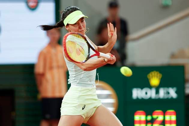 Eva Lys GER Tennis French Open 2024 Roland Garros Paris France 26 May 2024 Copyright: xJuergenxHasenkopfx