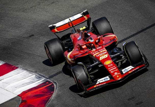 MONACO - Carlos Sainz (Ferrari) during the Monaco Grand Prix. ANP SEM VAN DER WAL xVIxANPxSportx xxANPxIVx 499661630 originalFilename: 499661630.jpg