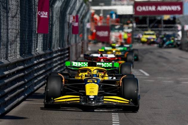 81 Oscar Piastri AUS, McLaren Formula 1 Team , F1 Grand Prix of Monaco at Circuit de Monaco on May 26, 2024 in Monte Carlo, Monaco Photo by HOCH ZWEI Monte Carlo Monaco