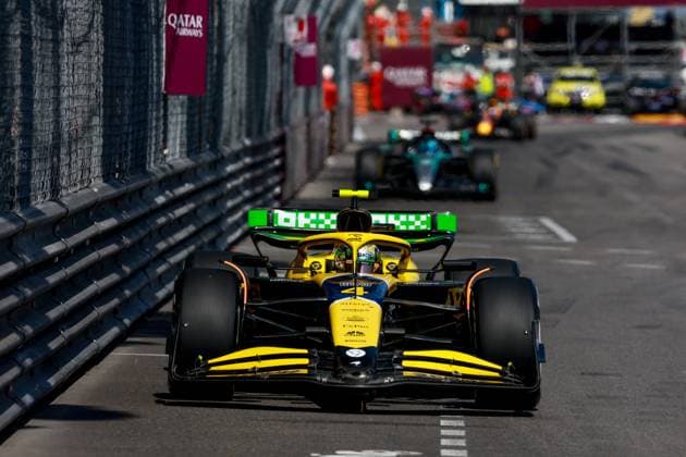 4 Lando Norris GBR, McLaren Formula 1 Team , F1 Grand Prix of Monaco at Circuit de Monaco on May 26, 2024 in Monte Carlo, Monaco Photo by HOCH ZWEI Monte Carlo Monaco
