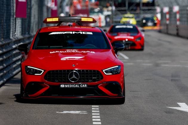 F1 Medical Car, Mercedes AMG GT 63 S 4MATIC , F1 Grand Prix of Monaco at Circuit de Monaco on May 26, 2024 in Monte Carlo, Monaco Photo by HOCH ZWEI Monte Carlo Monaco