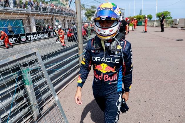 11 Sergio Perez MEX, Oracle Red Bull Racing after his crash, F1 Grand Prix of Monaco at Circuit de Monaco on May 26, 2024 in Monte Carlo, Monaco Photo by HOCH ZWEI Monte Carlo Monaco