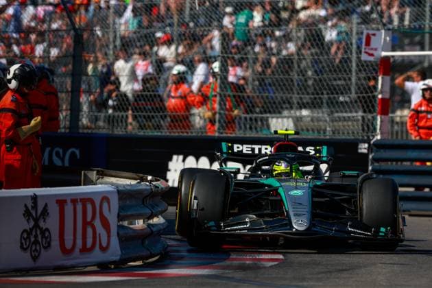 44 Lewis Hamilton GBR, Mercedes AMG Petronas F1 Team , F1 Grand Prix of Monaco at Circuit de Monaco on May 26, 2024 in Monte Carlo, Monaco Photo by HOCH ZWEI Monte Carlo Monaco