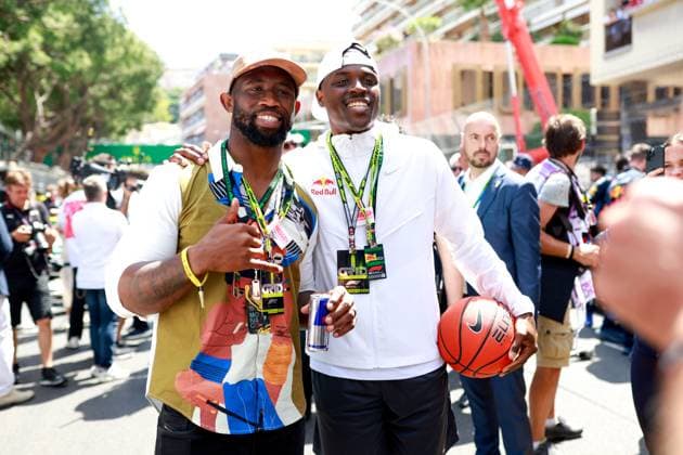 Siya Kolisi and Chris Matthews, F1 Grand Prix of Monaco at Circuit de Monaco on May 26, 2024 in Monte Carlo, Monaco Photo by HOCH ZWEI Monte Carlo Monaco