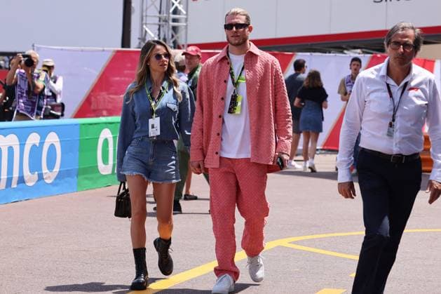 Loris Karius German football player , Diletta Leotta Italian presenter , MCO, Monaco, Formula 1 World Championship, Monaco Grand Prix, 26 05 2024 MCO, Formula 1 World Championship, Monaco Grand Prix, 26 05 2024 Monaco Copyright: xEibner-Pressefoto AnnikaxGrafx EP_AGF