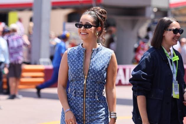 Lena Mahfouf French Youtuber , MCO, Monaco, Formula 1 World Championship, Monaco Grand Prix, 26 05 2024 MCO, Formula 1 World Championship, Monaco Grand Prix, 26 05 2024 Monaco Copyright: xEibner-Pressefoto AnnikaxGrafx EP_AGF