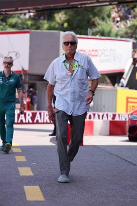 Michael Douglas Actor , MCO, Monaco, Formula 1 World Championship, Monaco Grand Prix, 26 05 2024 MCO, Formula 1 World Championship, Monaco Grand Prix, 26 05 2024 Monaco Copyright: xEibner-Pressefoto AnnikaxGrafx EP_AGF