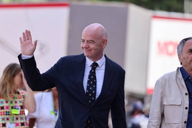 Gianni Infantino President FIFA , MCO, Monaco, Formula 1 World Championship, Monaco Grand Prix, 26 05 2024 MCO, Formula 1 World Championship, Monaco Grand Prix, 26 05 2024 Monaco Copyright: xEibner-Pressefoto AnnikaxGrafx EP_AGF