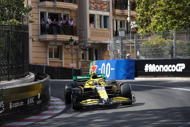 F1 Gran Prix of Monaco Lando Norris of McLaren on track during the F1 Grand Prix of Monaco at Circuit de Monaco on May 26, 2024 in Monte-Carlo, Monaco. Monaco Monte-Carlo Monaco Copyright: xMarcoxCanonierox