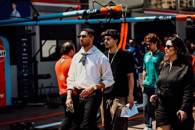 FORMULA 1 GRAND PRIX DE MONACO SPORTPIXPRESS MAXPPP - MONACO 26 05 2024 FORMULA 1 GRAND PRIX DE MONACO hakimi (achraf) walks on the pitlane after the grid presentation MONACO CIRCUIT DE MONACO MONACO  Copyright: xMAXPPPxSPORTPIXPRESSx HD1240 HD1240