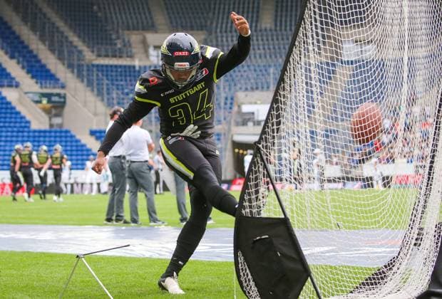 BAU 26 5 2024 Sinsheim American Football Stuttgart Surge vs Munich Ravens, LENNY KRIEG Stuttgart Surge