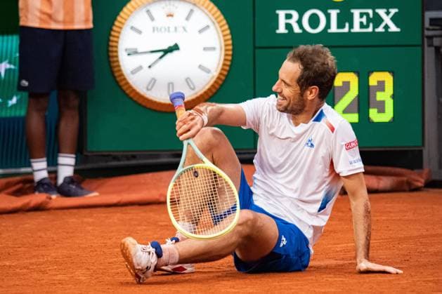 Richard Gasquet (FRA) TENNIS : Roland Garros 2024 - Paris - 26 05 2024 BaptisteAutissier Panoramic 